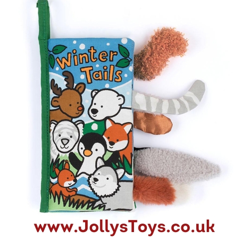 Jellycat Winter Tails Soft Book